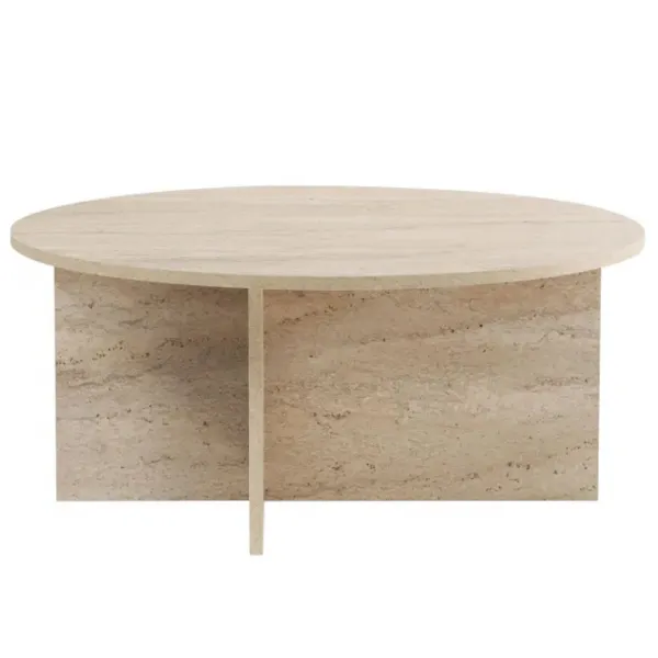 Măsuță de cafea Trendy Soleil GTR008224 Travertine photo 2