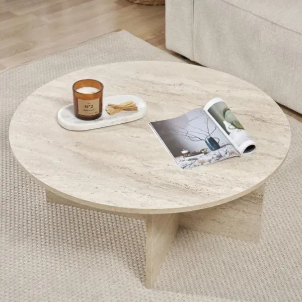 Măsuță de cafea Trendy Soleil GTR008224 Travertine photo 5