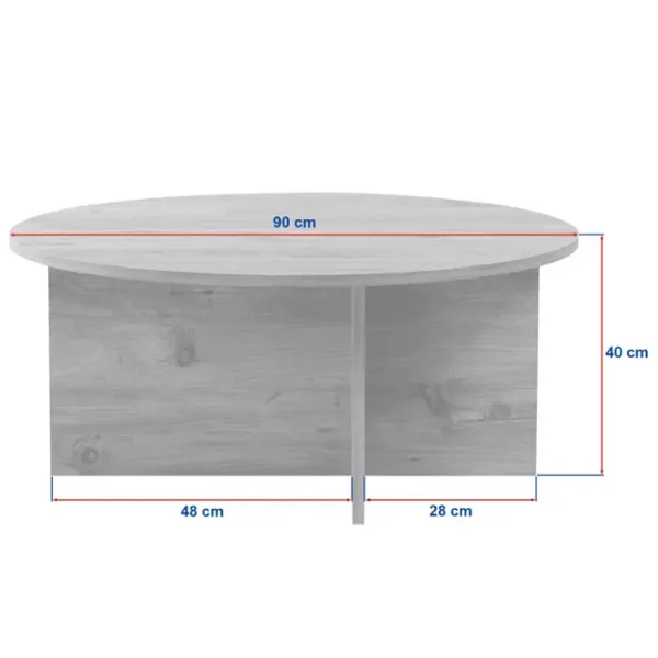 Măsuță de cafea Trendy Soleil GTR008224 Travertine photo 8