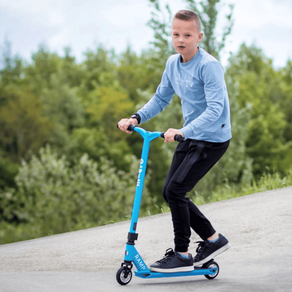 Trotinetă pentru copii cu două roți Micro Ramp (SA0192) 100 kg/ Blue photo 7