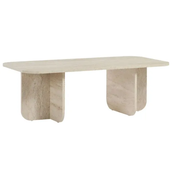 Măsuță de cafea Trendy Akira GTR008218 Travertine photo 1