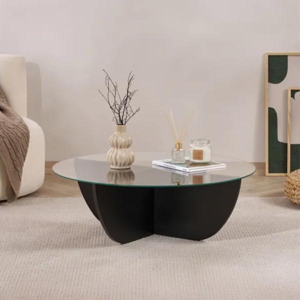 Măsuță de cafea Trendy Liya GTR008192 Wood Black photo 2