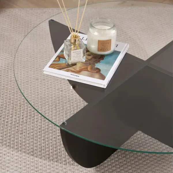 Măsuță de cafea Trendy Liya GTR008192 Wood Black photo 7