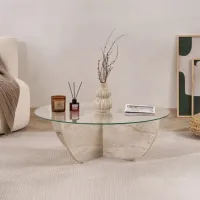 Журнальный столик Trendy Liya GTR008189 Travertine photo 2