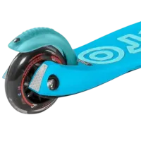Trotinetă pentru copii cu trei roți Micro Mini2go Deluxe Plus (MMD034) 35 kg/ Blue photo 4