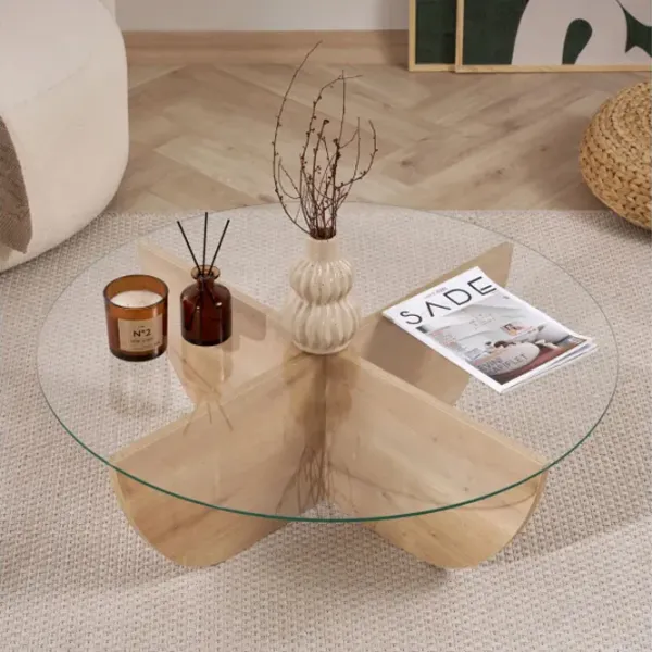 Măsuță de cafea Trendy Liya GTR008190 Sapphire Oak photo 5