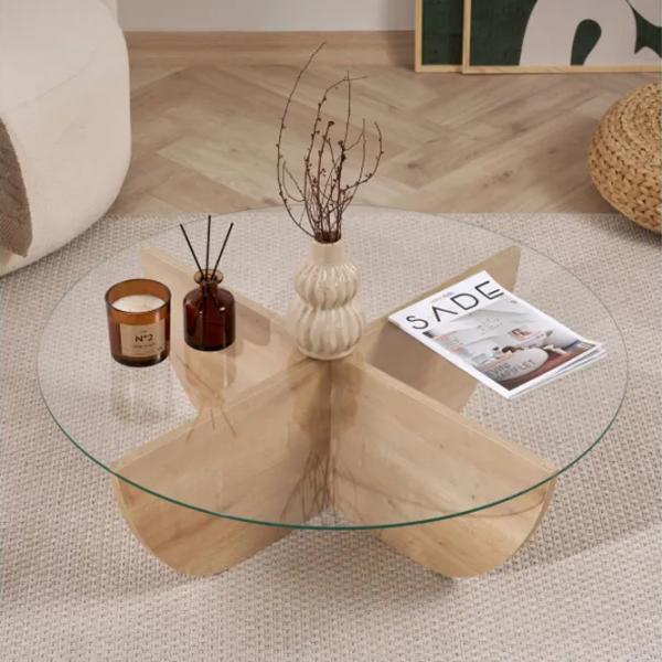 Măsuță de cafea Trendy Liya GTR008190 Sapphire Oak photo 5
