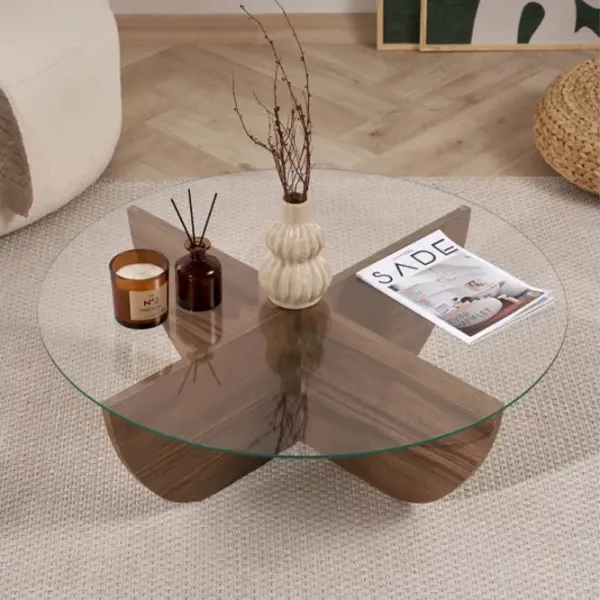 Măsuță de cafea Trendy Liya GTR008191 Venezia Walnut photo 5