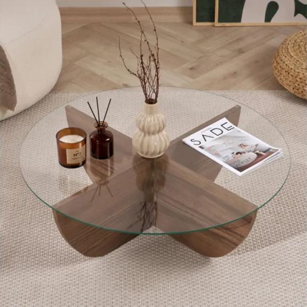 Măsuță de cafea Trendy Liya GTR008191 Venezia Walnut photo 5