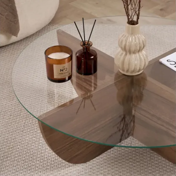 Măsuță de cafea Trendy Liya GTR008191 Venezia Walnut photo 6