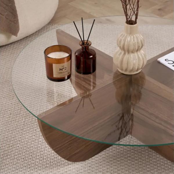 Măsuță de cafea Trendy Liya GTR008191 Venezia Walnut photo 6