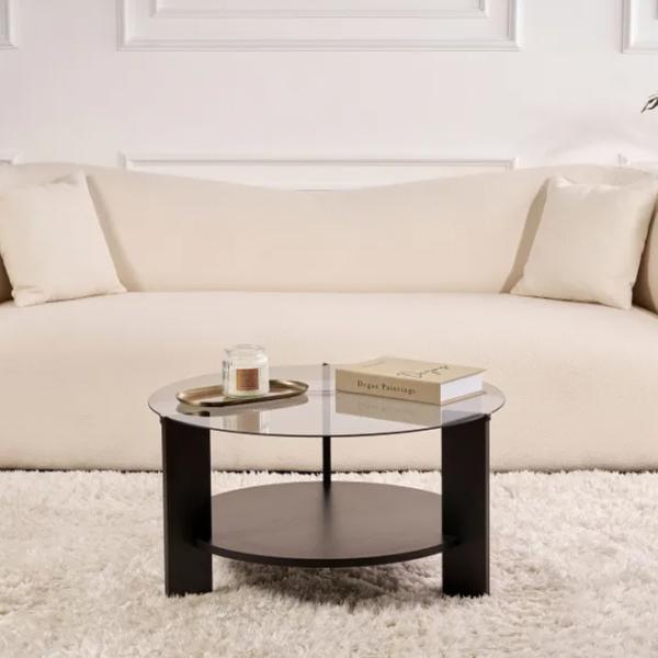 Măsuță de cafea Trendy Clara GTR008180 Wood Black photo 3