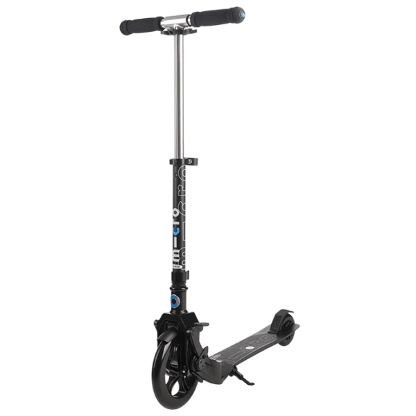 Trotinetă pentru copii cu două roți Micro Eazy (SA0155) 100 kg/ Black photo 1
