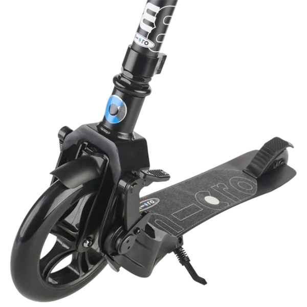 Trotinetă pentru copii cu două roți Micro Eazy (SA0155) 100 kg/ Black photo 2