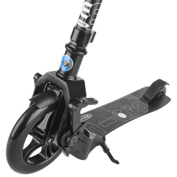 Trotinetă pentru copii cu două roți Micro Eazy (SA0155) 100 kg/ Black photo 2
