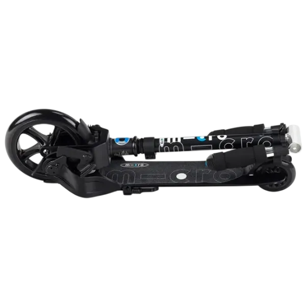 Trotinetă pentru copii cu două roți Micro Eazy (SA0155) 100 kg/ Black photo 5
