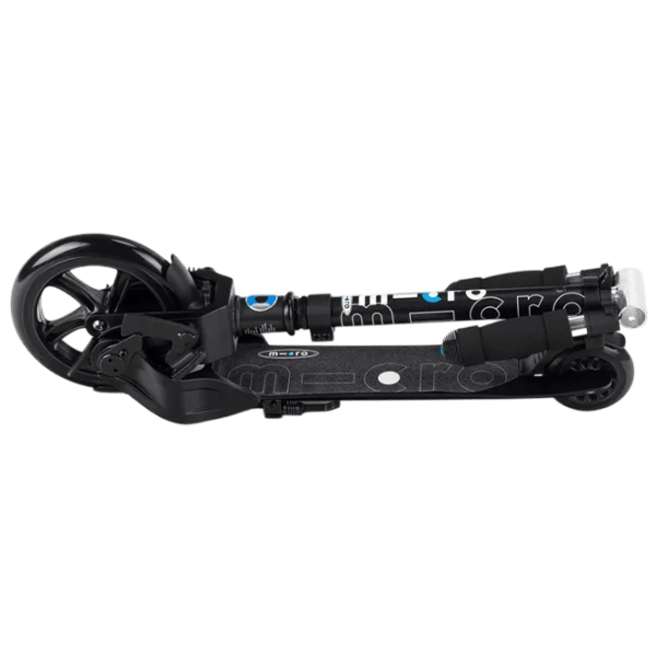 Trotinetă pentru copii cu două roți Micro Eazy (SA0155) 100 kg/ Black photo 5