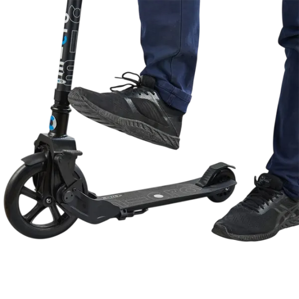 Trotinetă pentru copii cu două roți Micro Eazy (SA0155) 100 kg/ Black photo 9