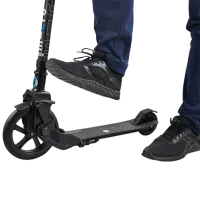 Trotinetă pentru copii cu două roți Micro Eazy (SA0155) 100 kg/ Black photo 9