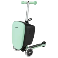 Trotinetă pentru copii cu trei roți Micro Luggage Junior (Luggage Junior) 50 kg/ Mint