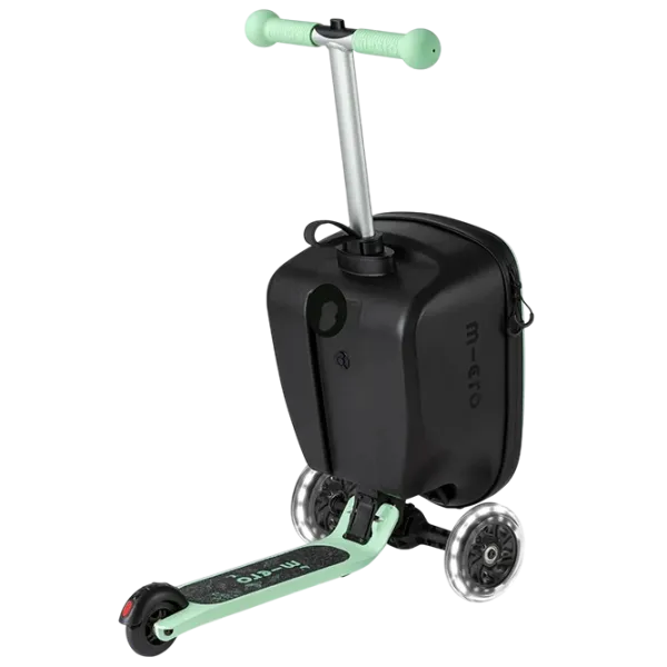 Детский трёхколёсный самокат Micro Luggage Junior (Luggage Junior) 50 кг/ Мятный photo 4