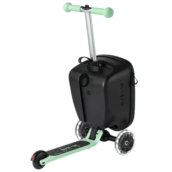 Детский трёхколёсный самокат Micro Luggage Junior (Luggage Junior) 50 кг/ Мятный photo 4
