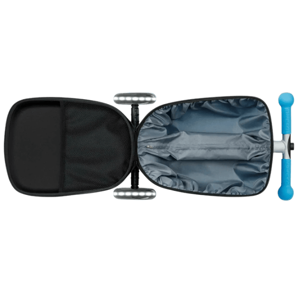 Trotinetă pentru copii cu trei roți Micro Luggage Junior Patch & Play (ML0036) 50 kg/ Blue photo 6