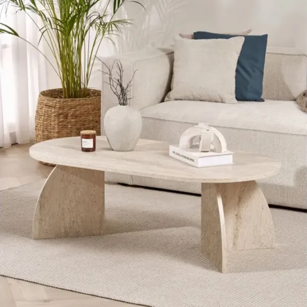 Măsuță de cafea Trendy Melina GTR008158 Travertine photo 4
