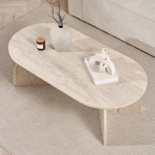 Măsuță de cafea Trendy Melina GTR008158 Travertine photo 6