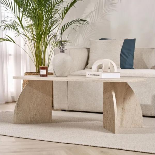 Măsuță de cafea Trendy Melina GTR008158 Travertine photo 7
