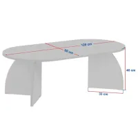 Журнальный столик Trendy Melina GTR008158 Travertine photo 9