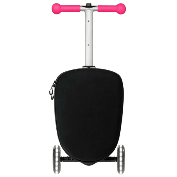 Trotinetă pentru copii cu trei roți Micro Luggage Junior Patch & Play (ML0037) 50 kg/ Pink photo 7