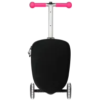 Детский трёхколёсный самокат Micro Luggage Junior Patch & Play (ML0037) 50 кг/ Розовый photo 7