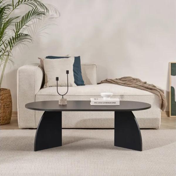 Măsuță de cafea Trendy Melina GTR008160 Wood Black photo 5