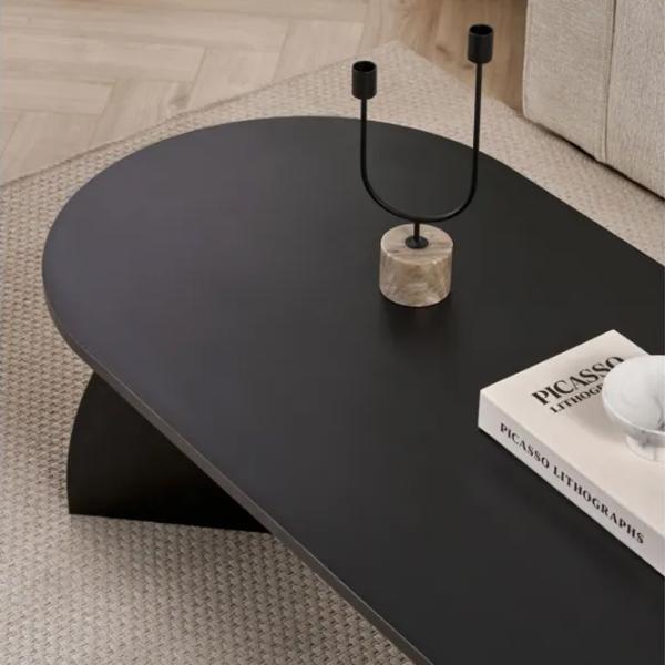 Măsuță de cafea Trendy Melina GTR008160 Wood Black photo 9