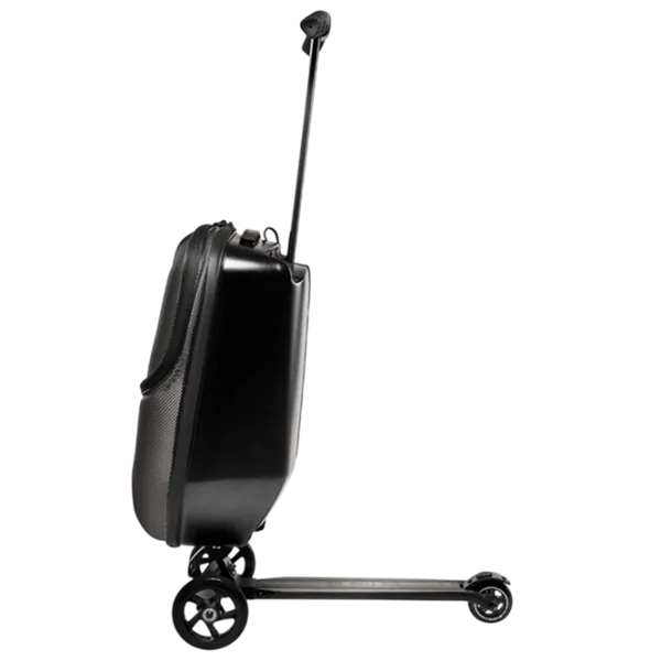 Trotinetă pentru copii cu trei roți Micro Luggage 3.0 (ML0019) 100 kg/ Black photo 5