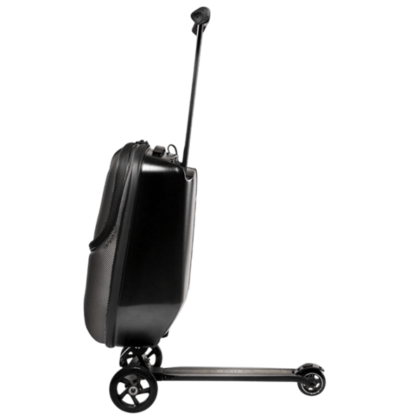 Trotinetă pentru copii cu trei roți Micro Luggage 3.0 (ML0019) 100 kg/ Black photo 5