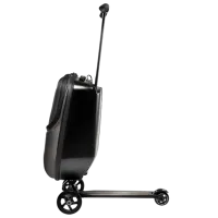 Детский трёхколёсный самокат Micro Luggage 3.0 (ML0019) 100 кг/ Черный photo 5
