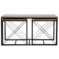 Набор журнальных столиков Trendy DEFNE GTR006179 Travertine photo 3