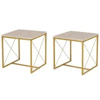 Набор журнальных столиков Trendy DEFNE GTR006180 Travertine photo 6