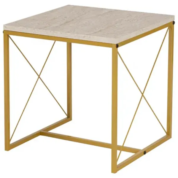 Set măsuțe de cafea Trendy DEFNE GTR006180 Travertine photo 8