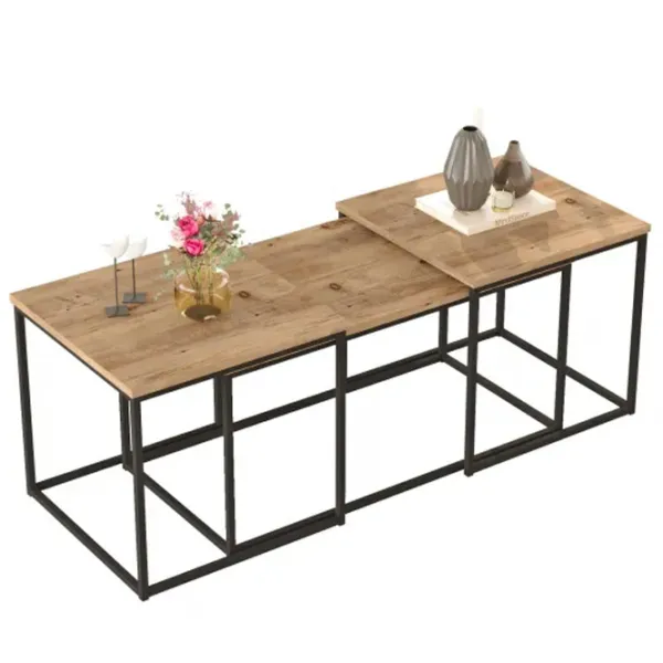 Set măsuțe de cafea Trendy VG9-A GTR006698 Atlantic Pine photo 1