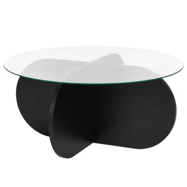 Măsuță de cafea Trendy Aeris GTR008174 Wood Black photo 1