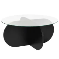 Măsuță de cafea Trendy Aeris GTR008174 Wood Black photo 2