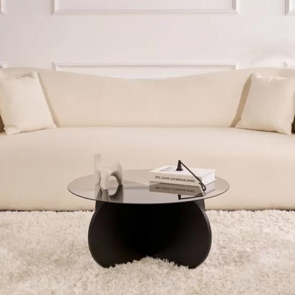 Măsuță de cafea Trendy Aeris GTR008174 Wood Black photo 4