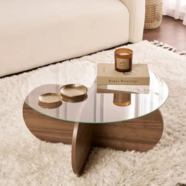 Măsuță de cafea Trendy Aeris GTR008175 Venezia Walnut photo 3