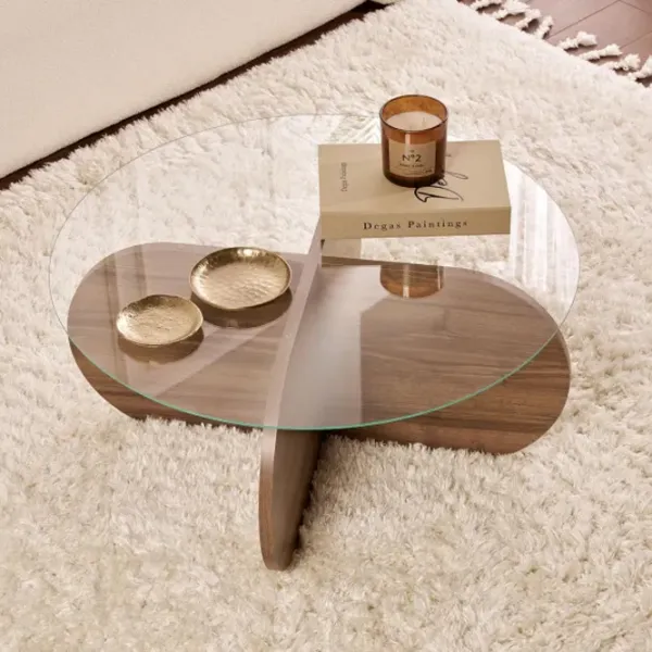 Măsuță de cafea Trendy Aeris GTR008175 Venezia Walnut photo 4