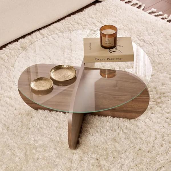 Măsuță de cafea Trendy Aeris GTR008175 Venezia Walnut photo 4