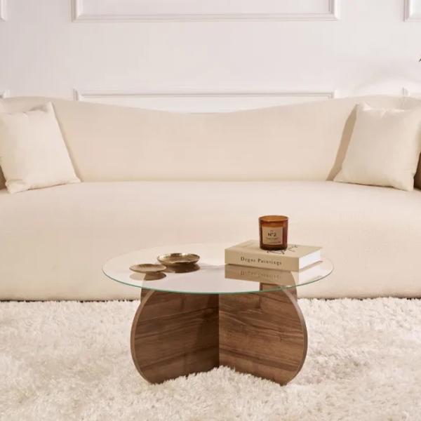 Măsuță de cafea Trendy Aeris GTR008175 Venezia Walnut photo 8