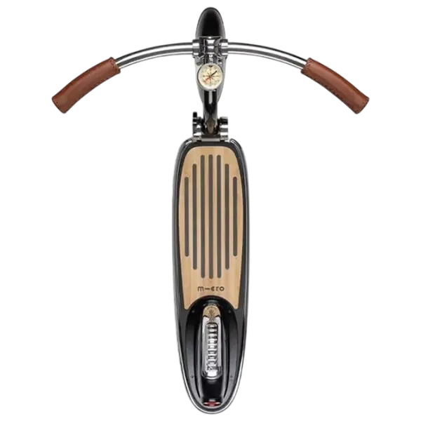 Trotinetă pentru copii cu două roți Micro Navigator (SA0232) 100 kg/ Black photo 4